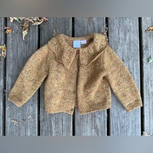 Zara Golden Knit Cardigan